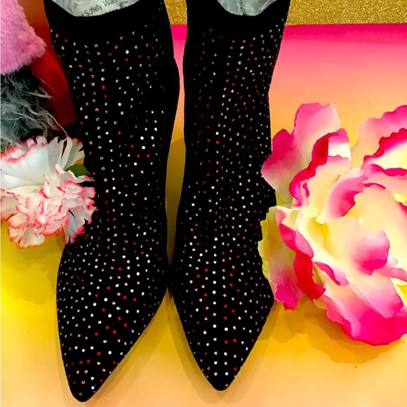 INC International Concepts Dress Booties (Rhinestones)